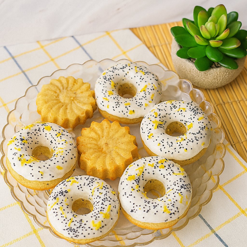 Donuts de yogur y limón