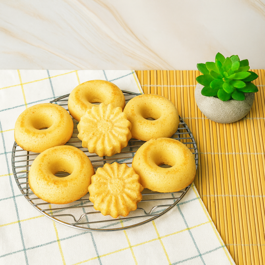 Donuts de yogur y limón