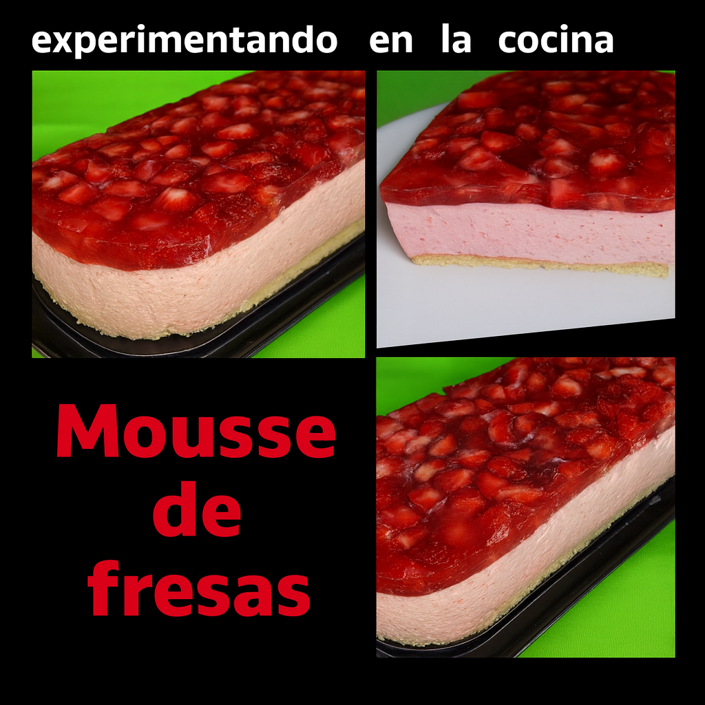 Mousse de fresa